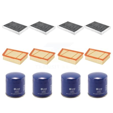 Pur 4X Air + 4X Cabin + 4X Engine Oil Filter 12 Total Kit For Land ...