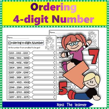 Image result for Ordering 4 Digit Numbers