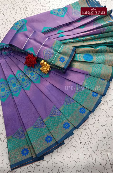 Avarthana Box Butta Saree – Madrassi Weaves
