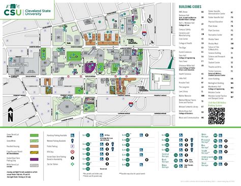 Parking Maps | Cleveland State University