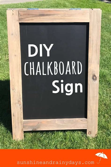 How to Make a Chalkboard Sign Using a Frame 的图像结果