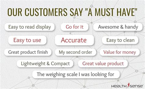 HealthSense Weight Machine for Kitchen, Kitchen Food Weighing Scale for ...