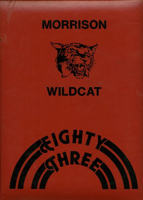 1983 yearbook from Morrison High School from Morrison, Oklahoma for sale
