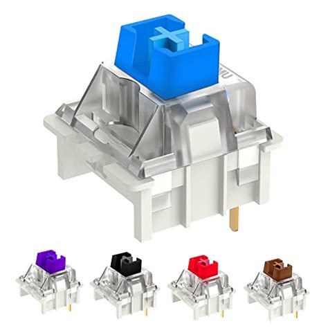Buy 30 PCS OUTEMU Gaote Blue Switch 3 Pin DIY Replaceable Gateron ...