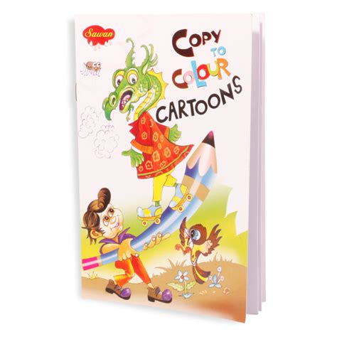 Copy To Colour Cartoons 1Book – Itsy Bitsy