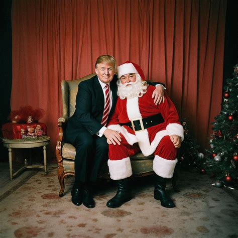 Trump Santa Christmas Card - Etsy