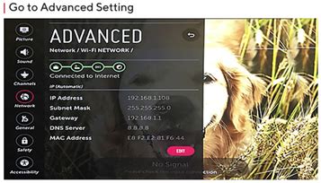 Image result for LG TV Network Connection Problem