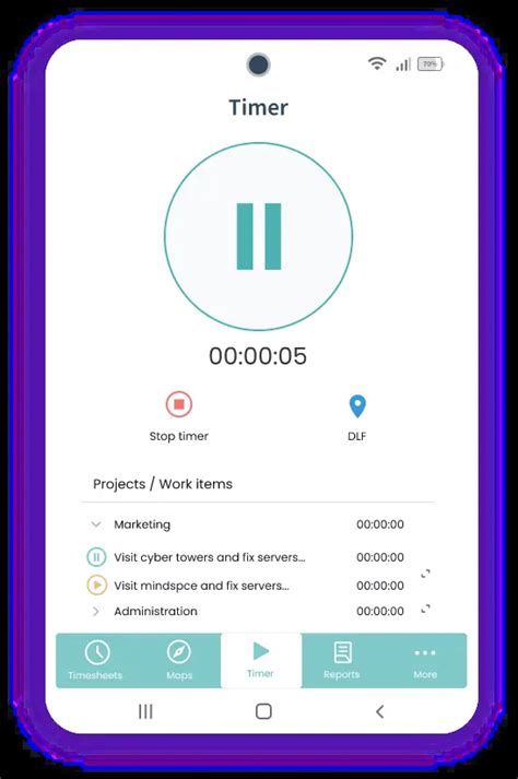Mobile Time Tracking Software 的图像结果