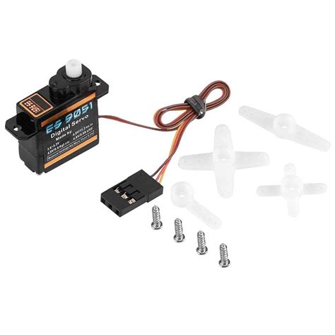 Original EMAX ES9051 Plastics Digital Servo 4.1g Waterproof Servo with ...