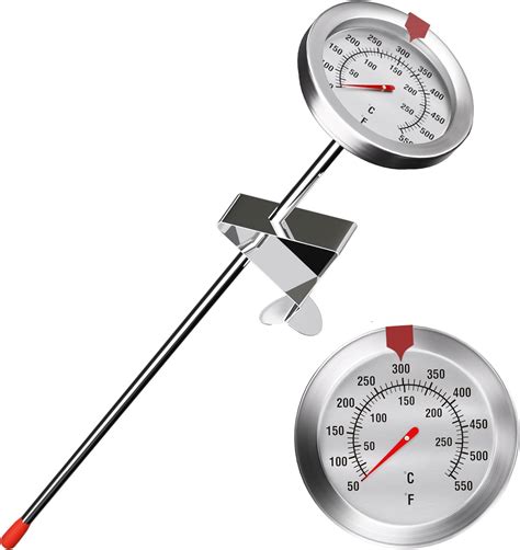 Amazon.com: Meat Candy Deep Fry Thermometer - Water Proof 2" Dial ...
