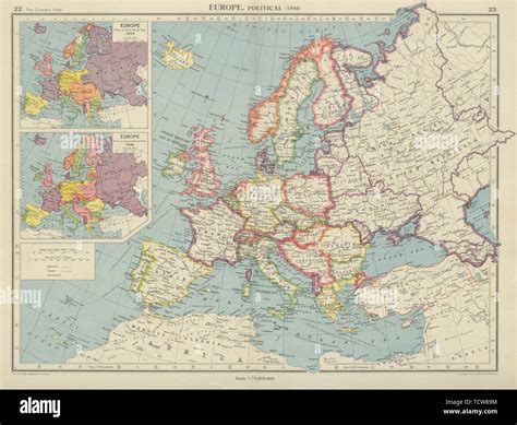 Map Of Europe Printable Pre Ww2