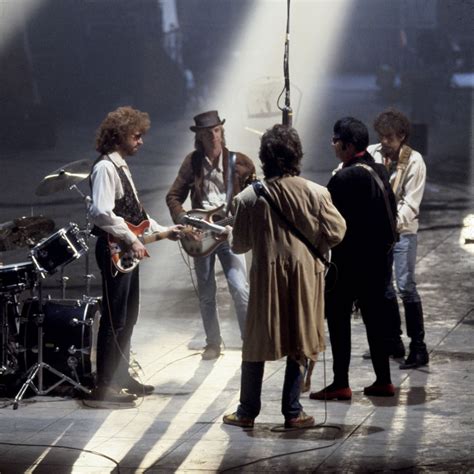 The Traveling Wilburys, a Supergroup Consisting of Bob Dylan, George ...