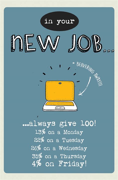 Buy New Job Card, New Job Greeting Card, Funny New Job Card ...