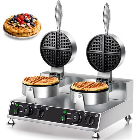 Snapklik.com : Commercial Waffle Maker Double Waffle Maker Large ...