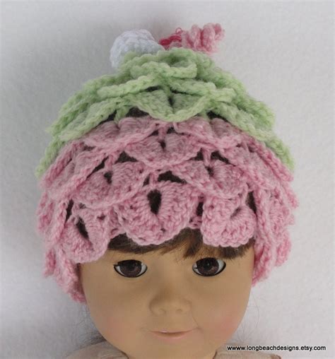Doll Crochet Straw Hat Pattern Tutorial 的图像结果