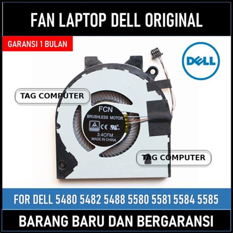 Jual FAN FOR DELL INSPIRON 5480 5482 5488 5580 5581 5584 5585 ORIGINAL ...