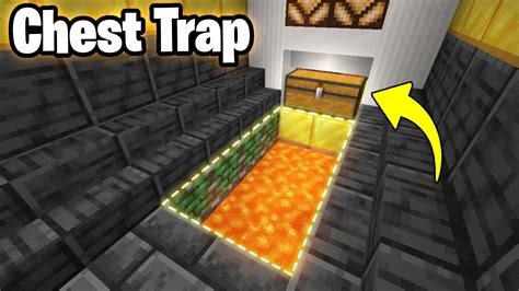 Image result for Minecraft Lava Trap Tutorial