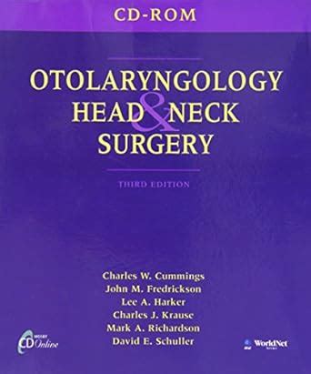 Buy CD-Rom and Book Package (Otolaryngology: Head and Neck Surgery ...