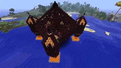 Image result for Minecraft Nether Brick Castle