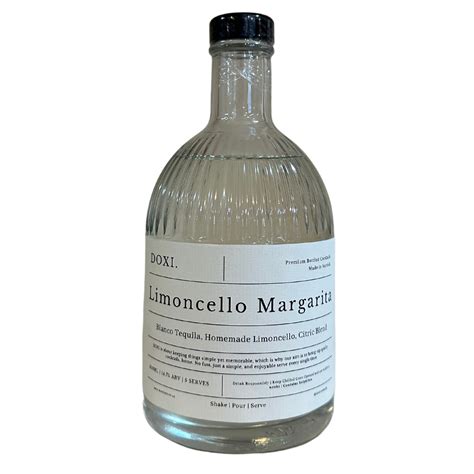 Limoncello Margarita Pre Made Cocktail | DOXI.