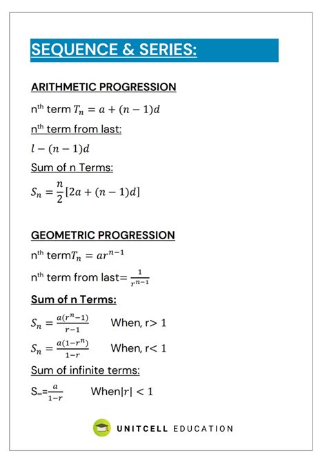 Image result for Series Formulas Math