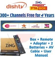 Zing Super FTA 2 IN 1 BOX Media Streaming Device - Zing : Flipkart.com