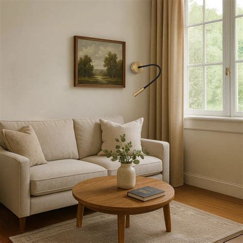 Adjustable Reading Light with Brass Finish– 360° Flexible LED Reading ...