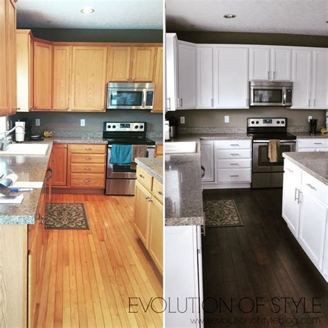 Tips + Tricks for Painting Oak Cabinets - Evolution of Style