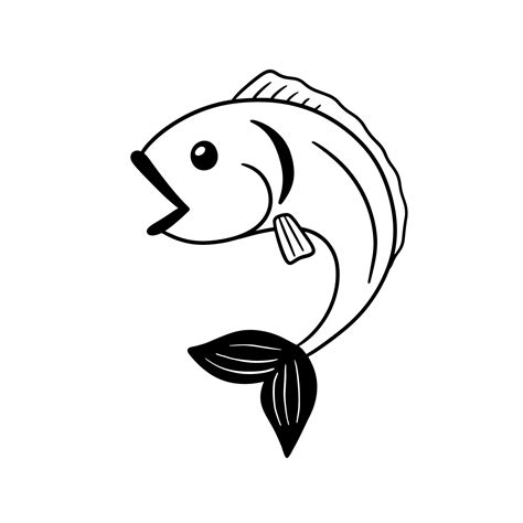 Water Fish Drawing at Philip Ayala blog