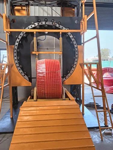 Stretch Wrapping Machine - HDPE Pipe Wrapping Machine from Ahmedabad