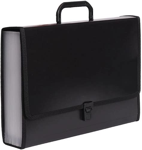 NFI essentials Document File Folder 13 Compartment File Organizer, File ...