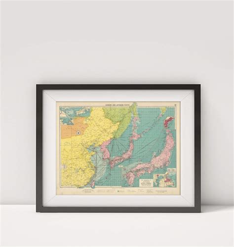 Buy 1922 of China|Chinese, Japanese Ports|East Asia|Title: Chinese and ...