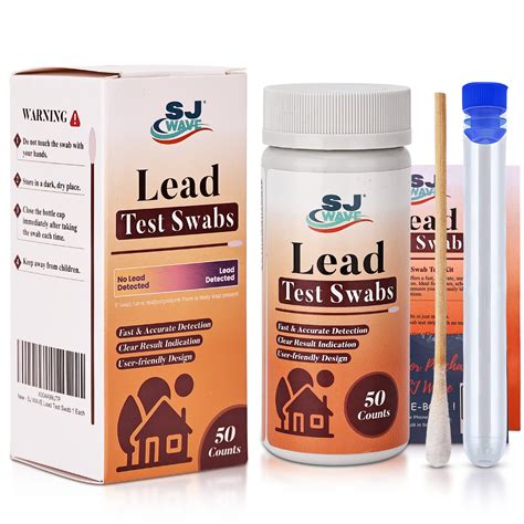 Rapid Strep Test Kit Kit Swabs - Lead Paint Test Kit, Lead Check Swab ...