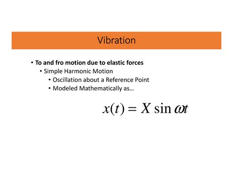 Basics of Vibrations - Warning: TT: undefined function: 32 Vibration ...