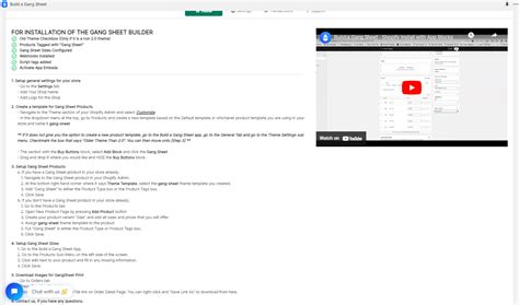 How to setup Build a gang sheet in Shopify store by GR Trading | Shopi ...