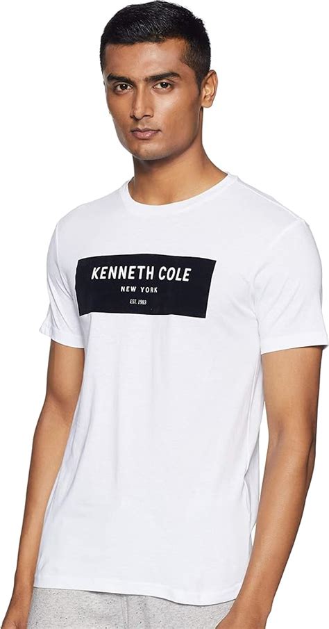 Buy Kenneth Cole Men's Solid Regular fit T-Shirt at Amazon.in