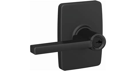 Schlage F51ALAT622GEE Custom Latitude Passage or Privacy Door Lever Set ...