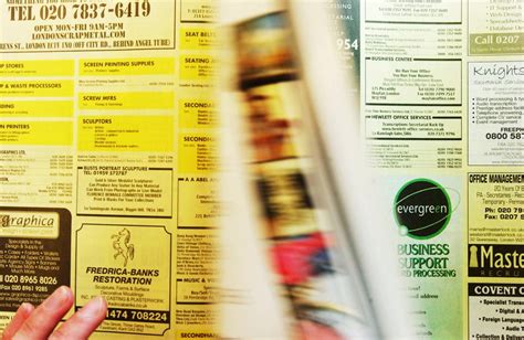 Final Yellow Pages Phone Book Marks End Of Era And Yell.com's Online Move