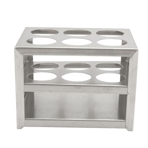 Sorandy 3 Tiers Stainless Steel Test Tube Holder for 50ml Test Tubes, 6 ...
