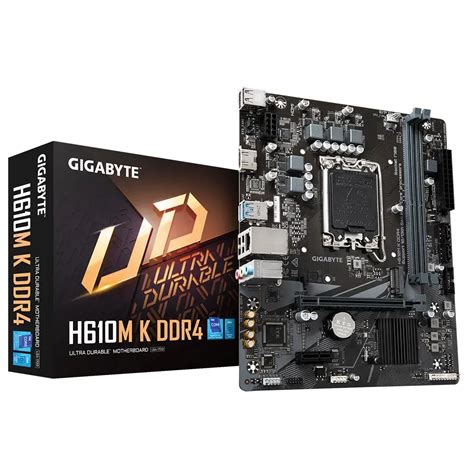 Gigabyte H610M K DDR4 Motherboard - Microcenter India