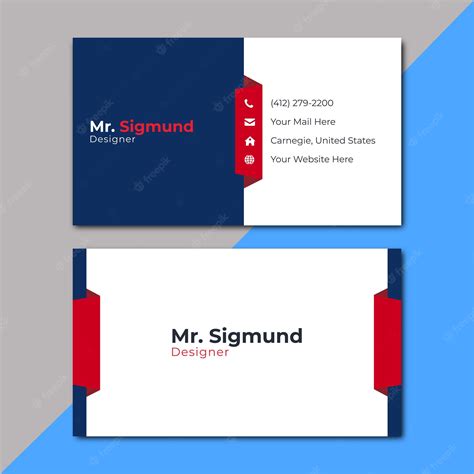 Creative Business Card Design Vector 的图像结果
