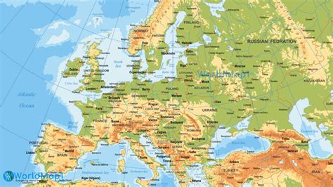 About Europe and Continent Images & Maps