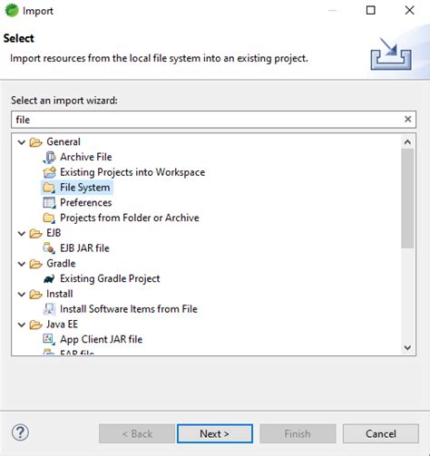Image result for How to Import Spring Boot Project in Eclipse
