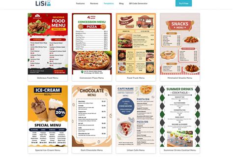 Image result for Free Menu Making
