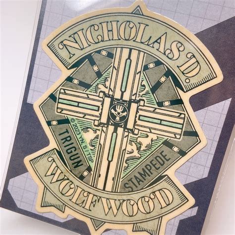 New Trigun Stampede 2023 Sticker Vash The Stampede | Ubuy India