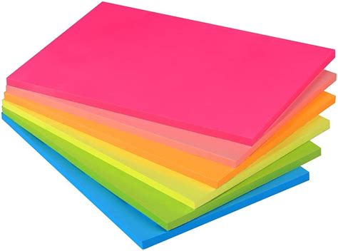 MeRaYo Sticky Notes and Sticky Notes Set Pad Big Size 4x6, to do List ...