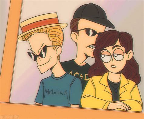 Beavis and Butt-Head (and Daria) by valdishater on DeviantArt