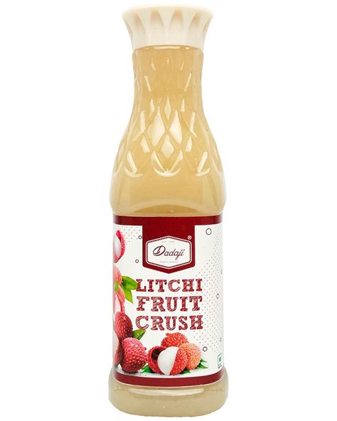 Dadaji Fresh Litchi Fruit Crush | 750ml | Perfect for Milkshakes Fruit ...