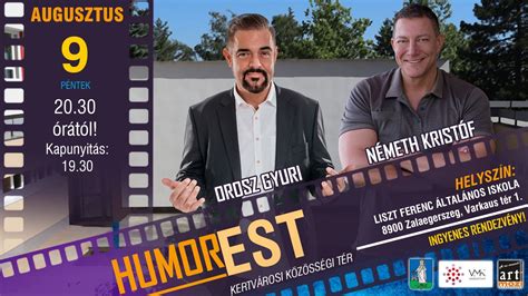 Humorest a Kertmoziban, Varkaus tér, Zalaegerszeg 8900, Magyarország, 9 ...