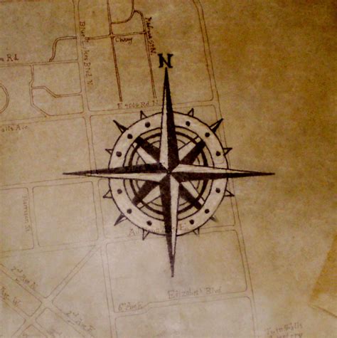 Image result for Pirate Compass Drawing